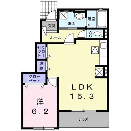 シルエーラ．サンクの物件間取画像